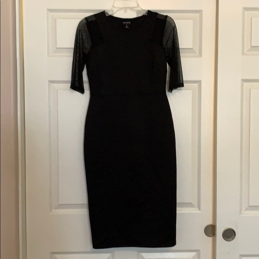 Enfocus Studio - Black midi dress
